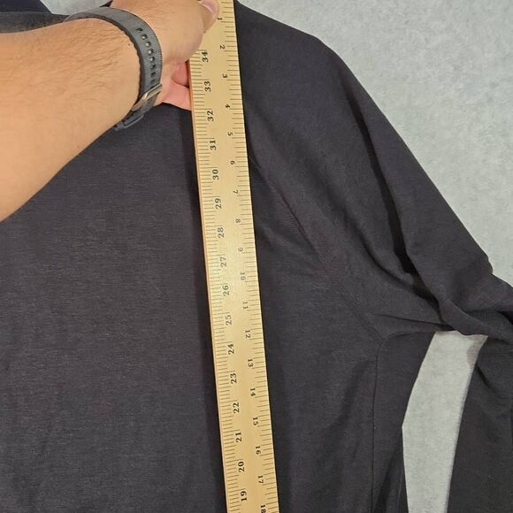 prAna Men’s Altitude Tracker Full Zip Hoodie II In Black Large NEW $120 - Picture 9 of 11